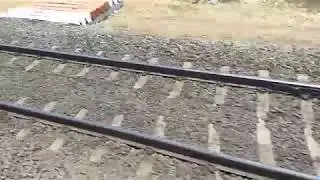Shatabdi express at its maximum speed