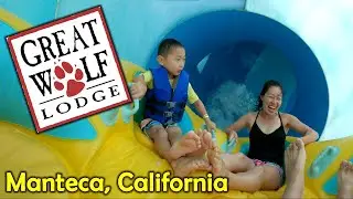 Great Wolf Lodge Manteca California! Waterslides! 🌊🌊🌊