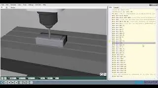 Logo de Chevrolet hecho en CNC Simulator