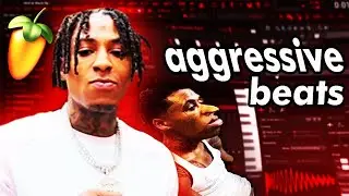 How To Make AGGRESSIVE Beats For NBA Youngboy (FL STUDIO)