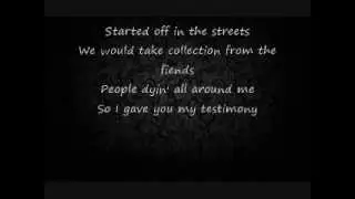 August Alsina ft Rick Ross - Benediction Lyrics on Screen