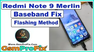 Redmi Note 9 Merlin Baseband Fix Flashing Method Tested File Download