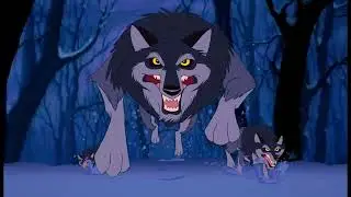 Beauty and the Beast 3D - Wolves attack Belle (Reupload)