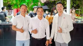 Tiến TuTi đưa Đông Paulo, Công Giáp ra sân bay chuẩn bị về VN