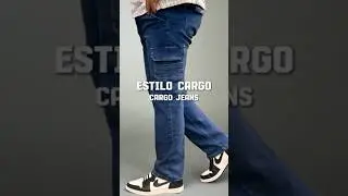 🔥 &iexcl;Nuevos Pantalones Cargo Azul Medio para Hombre! 👖💙 | PDMX Jeans 🌟 #PantalonCargo #PDMXJeans