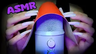 ASMR 🎧 - Fast MIC SCRATCHING with TEXTURE sheet
