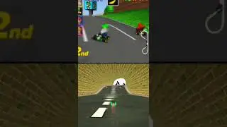 SuperTuxKart - Retro Track Comparison: N64 Luigi Raceway & Emule Track by @lls3754 #shorts #short