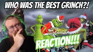 Character Voice Comparision - The Grinch! REACTION! Who Was The Best Grinch?!
