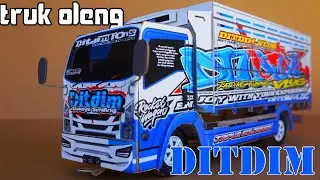 cara membuat truk oleng miniatur ditdim