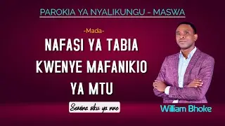 NAFASI YA TABIA KWENYE MAFANIKIO YA MTU