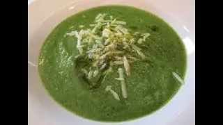 BROCCOLI SOUP in 7 minutes | LOW FAT | EASY RECIPE
