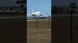 Airforce 2 lands in Nantucket 8/25/25