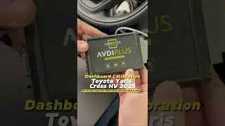 Toyota Yaris Cross 2025 HV Dashboard Calibration