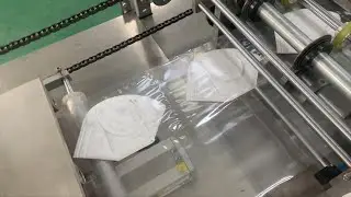 N95 disposable mask packaging machine automatic face mask packing machine