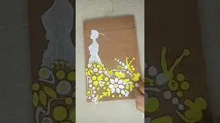 Diy clay painting and clay wall hanging #subscribe #trending 