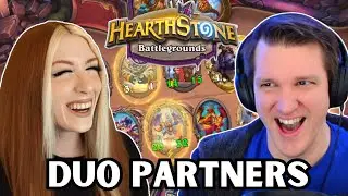 We Tried Hearthstone Battlegrounds DUOS!