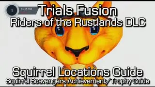 Trials Fusion - Squirrel Locations - Riders of the Rustlands - Squirrel Scavengers Achievement