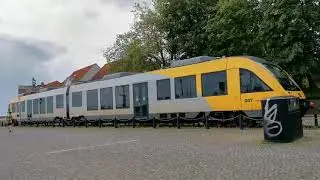 Danish Lokaltog Train In Helsing&oslash;r Denmark 