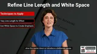 Editing and proofreading techniques to poetic writing tasks for various contexts (LU1/LO7d)