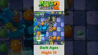 Plants vs Zombies 2 | Dark Ages - Night 19 | KIDO Gaming #shorts