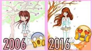 DO IT AGAIN ! //😱 10 YEARS LATER RE-DRAWING ✍🏽