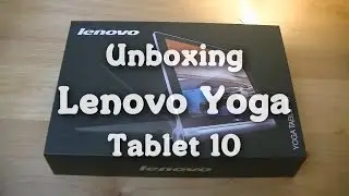Unboxing: Lenovo Yoga Tablet 10