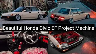 Honda Civic EF 1988 | Modified Deep Dish Rims | Project Car | Cars Hunt