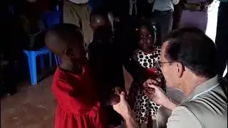 2025 Kenya Mission - Prayer Time with Children - Oasis of Joy Church Matisi 8-8-2025
