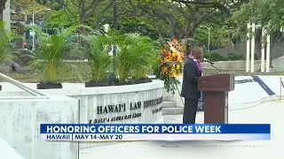Events honoring officers during police week