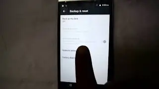 Moto E3 Power XT1706 Network Settings  Reset