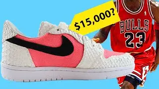Anyone Can Make JORDANS! Handmade Air Jordan 1's!!! Unreleased