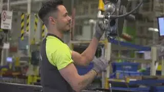 Volvo Truck factory in Gothenburg, Sweden