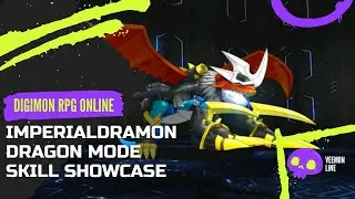 [DIGIMON RPG ONLINE] VEEMON - IMPERIALDRAMON DRAGON MODE LINE SKILL SHOWCASE