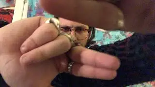 ASMR Spit Painting - Cleaning a Smudge (Miss Manganese Inspired)