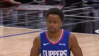 Yogi Ferrell steals & LOBS to Terance Mann! 🔥