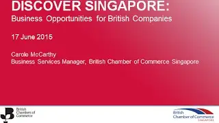 Discover Singapore Business Opportunities for British companies