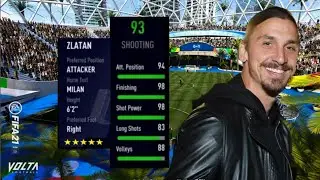 FIFA 21 Volta Football - Zlatan Ibrahimovic Player Build