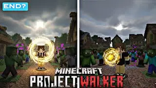 Zombie apocalypse part - 4 but PROJECT WALKER Minecraft Tamil END?