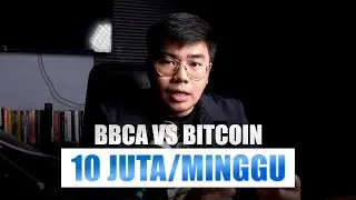 RUGI : Nabung bitcoin 10 Juta per minggu - BBCA vs Bitcoin Eps.003