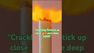Deep crackle close-up 🔥✨ pure ASMR #FireASMR #CracklingSounds #CloseUpASMR #RelaxingASMR #Tingles