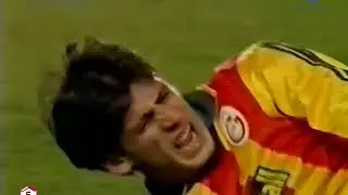 Galatasaray vs Bologna (UEFA 99/00) (Emre, Okan Buruk, Hasan Sas, Hakan Sukur, Signori, Taffarel)