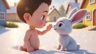 Tiny Snow Bunny Tune | Cute Winter Song for Kids | Sing Along