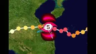 Track hypothetical super typhoon Talas(Henry) 2022
