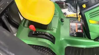 John Deere LX173 mower selling @johnpeckauctions5141