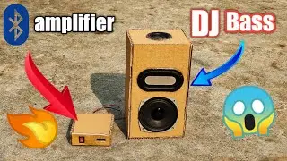 How to make simple dj speaker at home mini dj box speaker diy speaker box  mini dj box kaise banaye