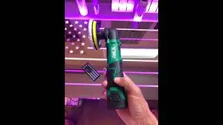 KIMO Cordless Car Buffer Polisher Kit w/1 Hour Fast Charger, 5 Variable Speeds, 4-INCH Orbital Buffe