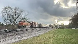 bnsf train with a good sky ig￼￼