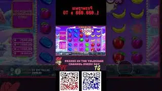 BIG WIN 7 000 000 в SWEET BONANZA 1000 #заносынедели #jackpot #casino #занос