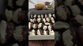 ROASTED BOURSIN STUFFED DATES WITH CRUNCHY BROWN BUTTER WALNUTS