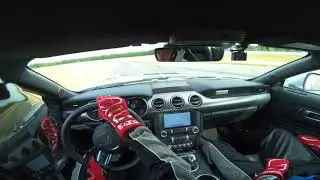 Time attack with our 2018 Mustang